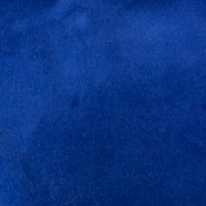 Sapphire Cotton Blend Velvet Fabric