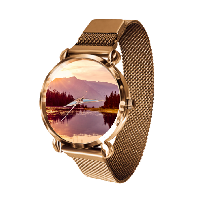Scenic Watch Multicolor Women’s Magnetic Buckle Quartz Wrist Watch