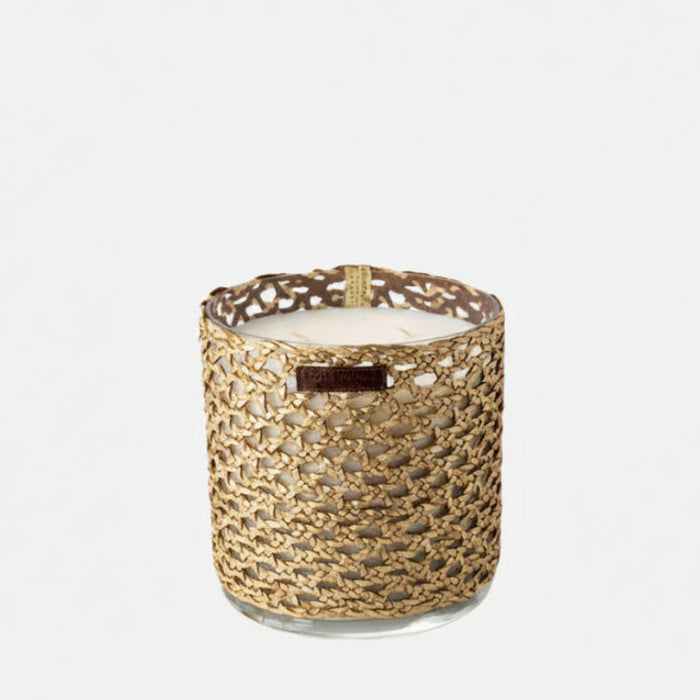Scented Candle -  Raffia Collection ( M )