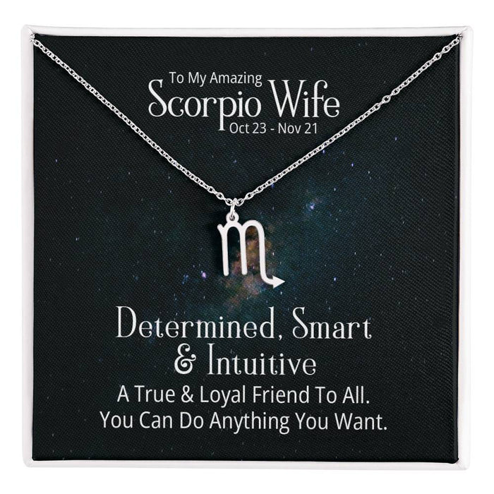 Scorpio Wife Gift from Husband Wife Gifts, Scorpio Zodiac Gifts