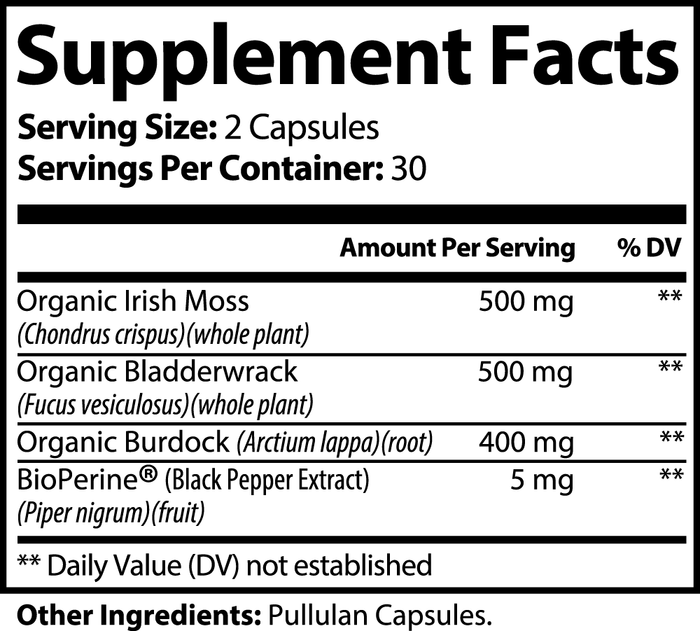 Sea Moss - Superfood for Immunity, Energy & Skin Health | Natural Wellness Support