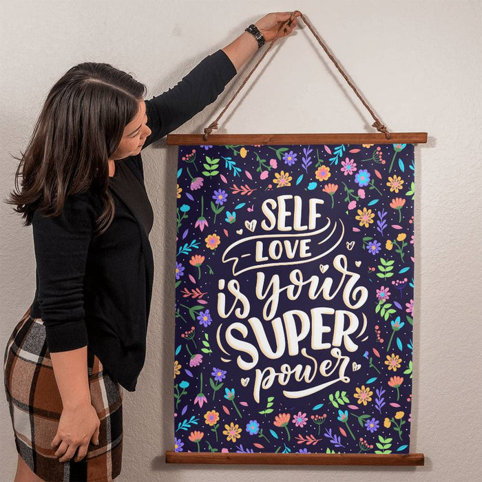 Self Love Affirmation Wall Tapestry