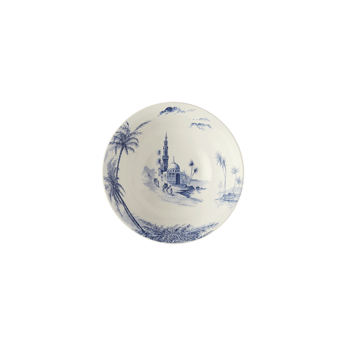 Set of 4 US bowls - Blue mismatched ( Ø 16.5 cm x 32 cl)
