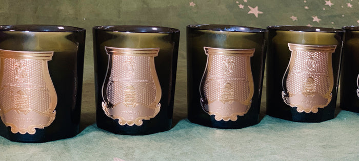 Set of Six Madeleine Candles in Stone, 20cm
