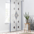 Sheer Window Curtain Storm Clouds Print Polyester Lightweight One Sided Print - Dakoda Goods & Co.