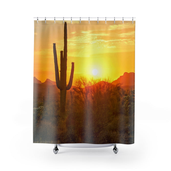 Shower Curtain, Desert Scene, Bathroom Decor - Dakoda Goods & Co.