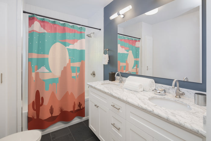 Shower Curtains Southwestern Desert Scene - Dakoda Goods & Co.