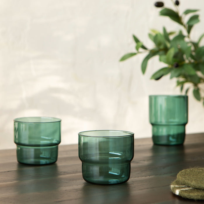 Stackable Juice Glass 9 oz - Emerald