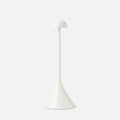 Steli Dome Protable LED Table Lamp, White
