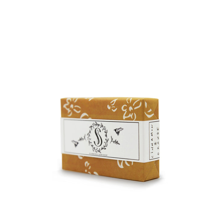 Summerill & Bishop Cinnamon & Orange Handmade Soap, 100g