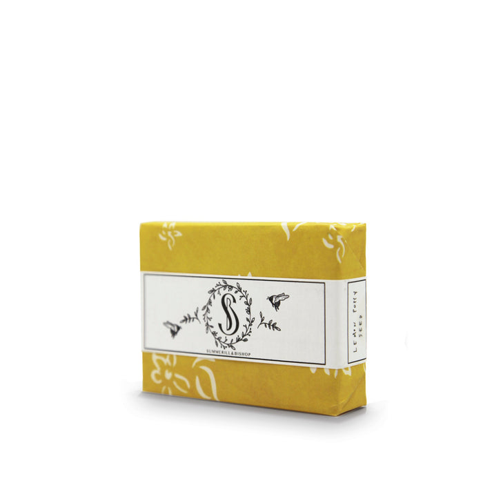 Summerill & Bishop Lemon & Poppyseed Handmade Soap, 100g