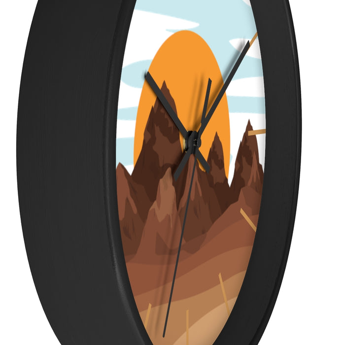 Sunrise Mountain Wall Clock - Dakoda Goods & Co.