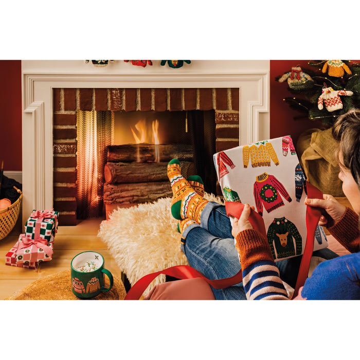 Sweater Party Felt Christmas Tree Ornaments - 3 Assorted Styles