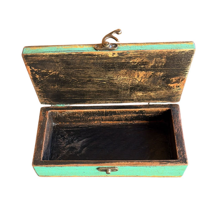 Teal Albasia Keepsake Box