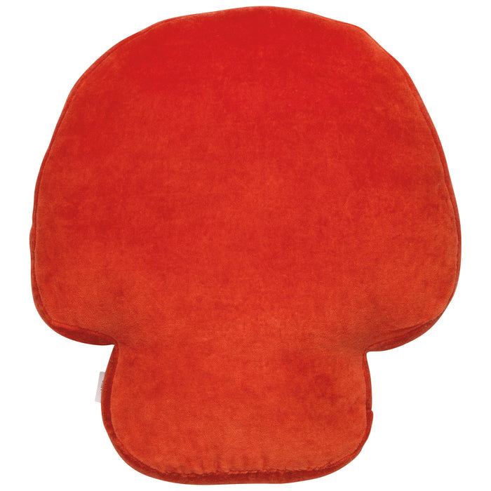Toadstool Beaded Throw Pillow
