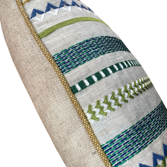 Tudor Stripe 35x40cm Piped Cushion