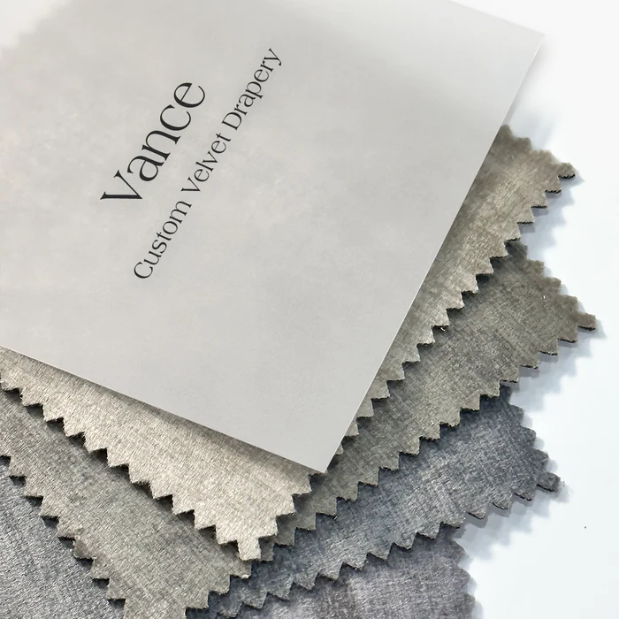 Vance Velvet Booklet | 10 Colors