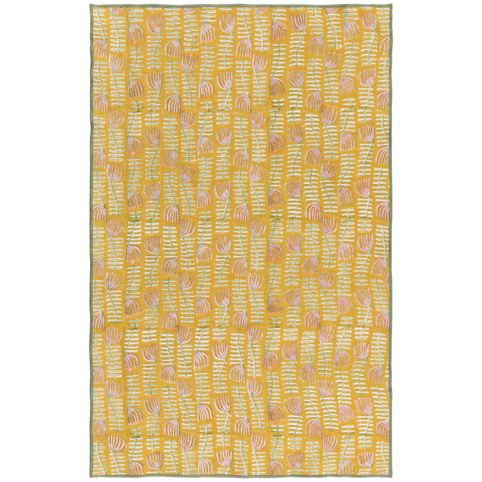 Venus Block Print Dishtowel