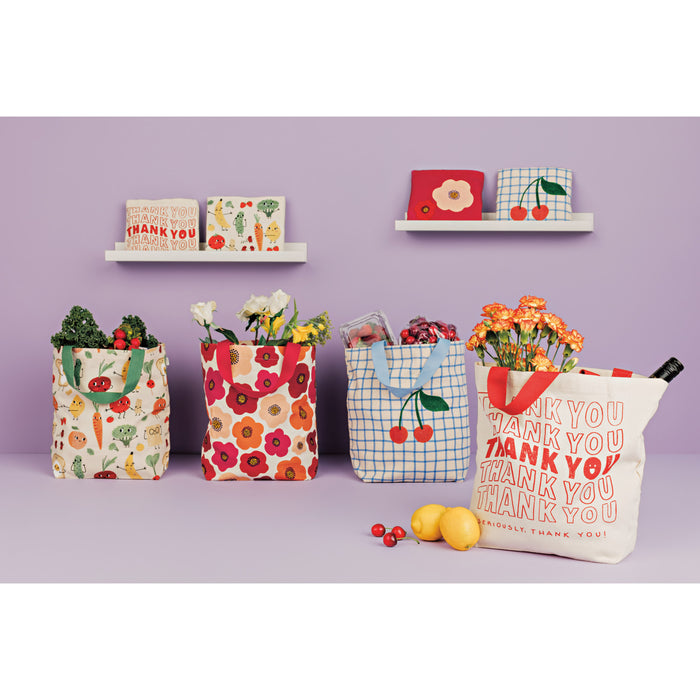 Very Cherry Pocket Tote