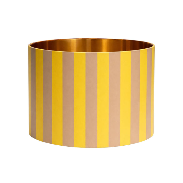 Waiheke Island Stripe 15" Drum Lampshade