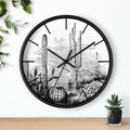 Wall Clock, Clocks, Midwest, Desert Theme, Wooden Clock, Time, Wall Decor - Dakoda Goods & Co.