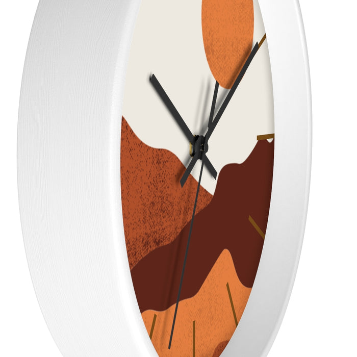 Wall Clock, Clocks, Midwest, Desert Theme, Wooden Clock, Time, Wall Decor - Dakoda Goods & Co.