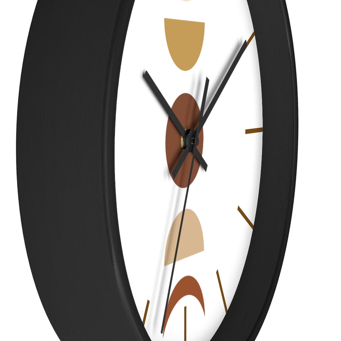 Wall Clock, Clocks, Moon Faces, Organic Theme, Wooden Clock, Time, Wall Decor - Dakoda Goods & Co.