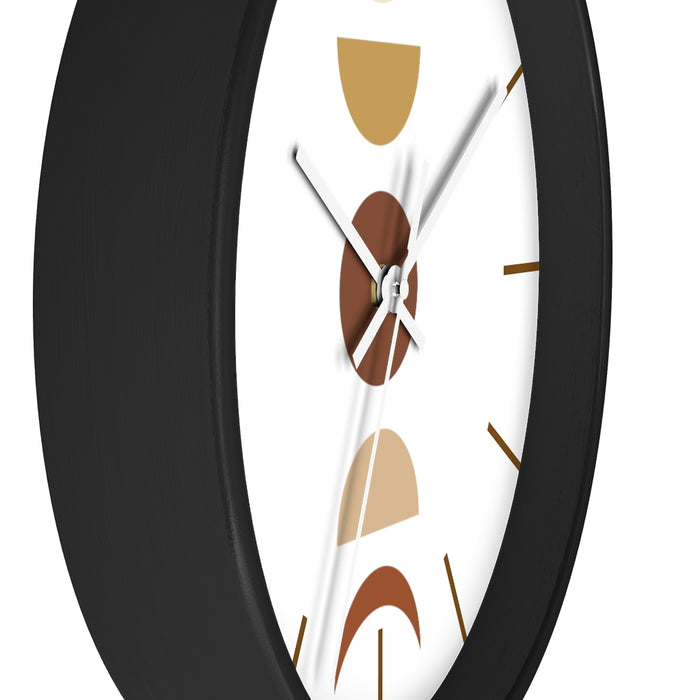 Wall Clock, Clocks, Moon Faces, Organic Theme, Wooden Clock, Time, Wall Decor - Dakoda Goods & Co.