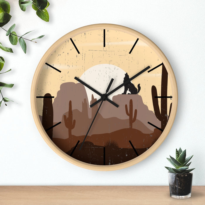 Wall Clock, Wolf Mountain Sunrise - Dakoda Goods & Co.