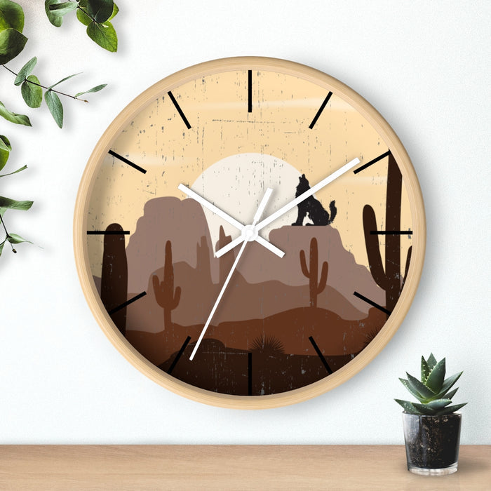 10" / Wooden / White