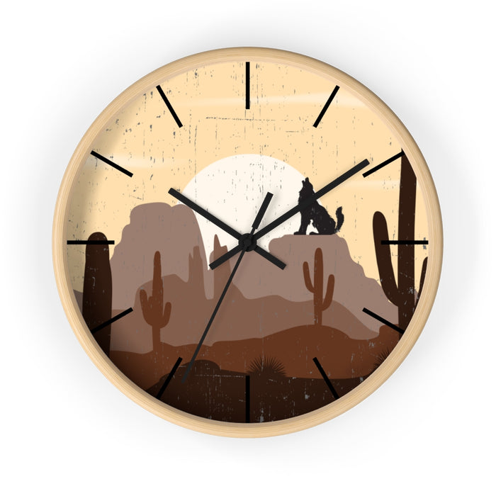 Wall Clock, Wolf Mountain Sunrise - Dakoda Goods & Co.