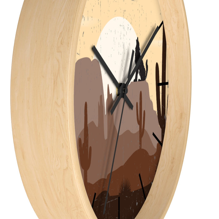 Wall Clock, Wolf Mountain Sunrise - Dakoda Goods & Co.