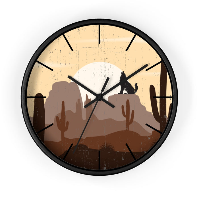 Wall Clock, Wolf Mountain Sunrise - Dakoda Goods & Co.