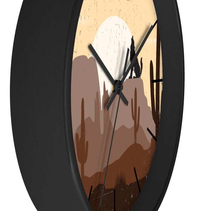 Wall Clock, Wolf Mountain Sunrise - Dakoda Goods & Co.