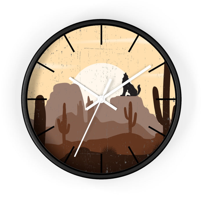Wall Clock, Wolf Mountain Sunrise - Dakoda Goods & Co.