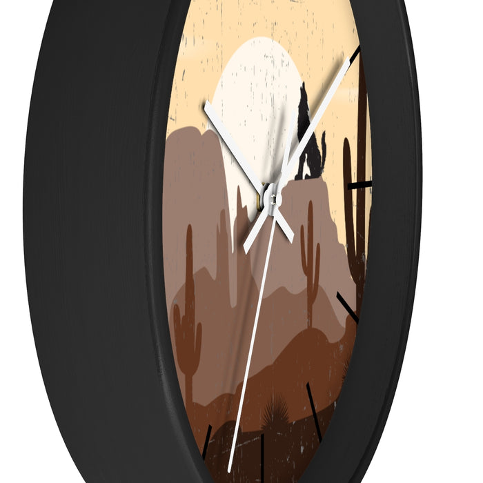Wall Clock, Wolf Mountain Sunrise - Dakoda Goods & Co.