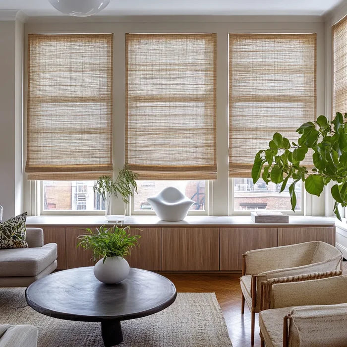 Whispen | Woven Grass |  Handwoven Shades