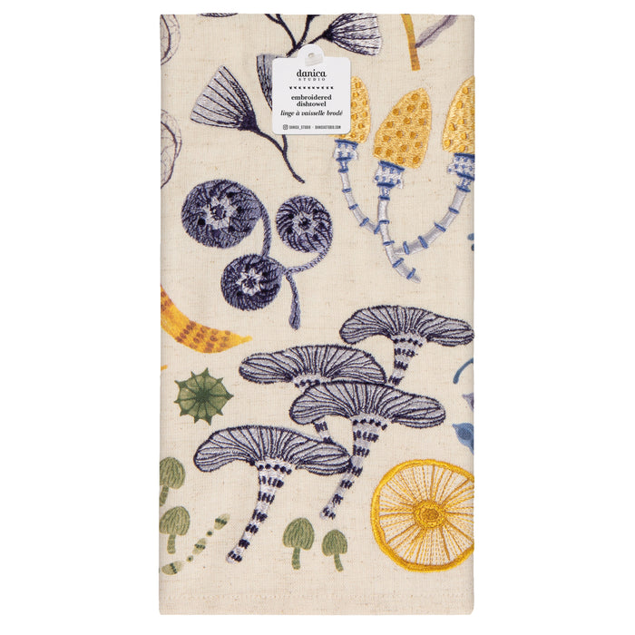 Wildgrove Embroidered Dishtowel