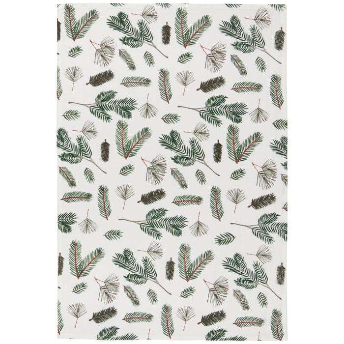 Winterberry Baker's Floursack Christmas Dishtowels Set of 3