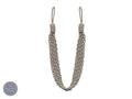 Woven Rope Tieback Flax - Flax 100% polyester sewing rope