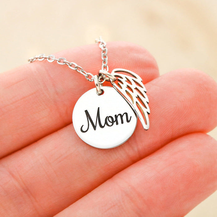 You're The Best, Mom Necklace Gift Mother's Day, Birthday Gift for Mom Silver or Gold