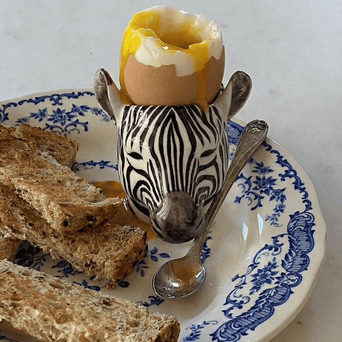 Zebra Egg Cup